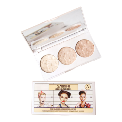 Палетка хайлайтеров Gabrini Highlighter 3 в 1 Светло-бежевая